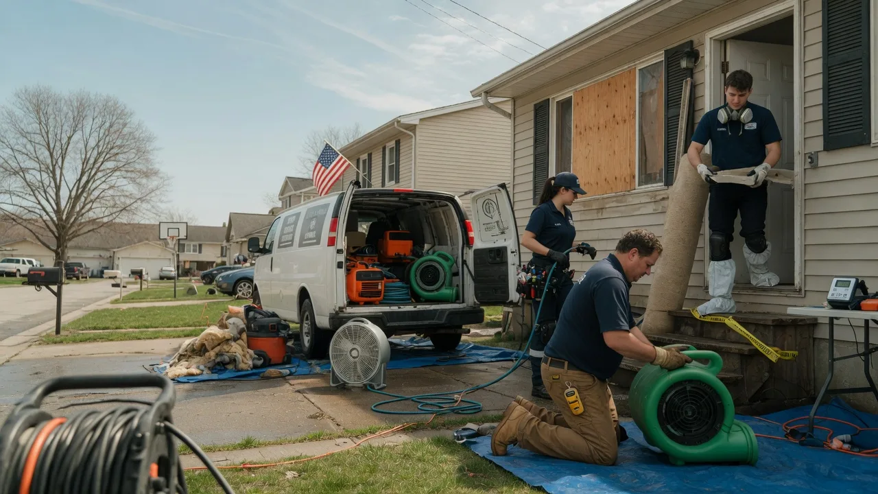 Water Damage Restoration in New Lexington, OH near me